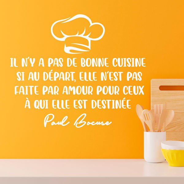 Sticker mural Bon Appétit - Déco cuisine, Restaurant, Salon de thé –  CUISINE AU TOP