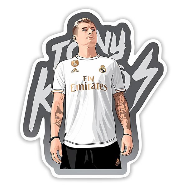 Car & Motorbike Stickers: Toni Kroos