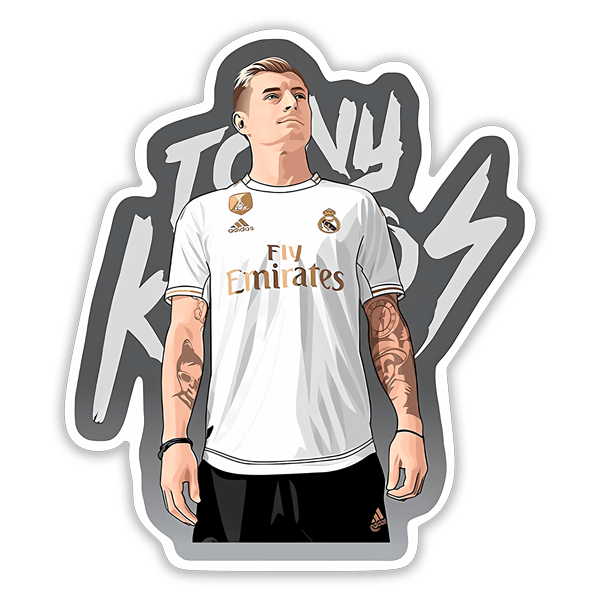 Car & Motorbike Stickers: Toni Kroos