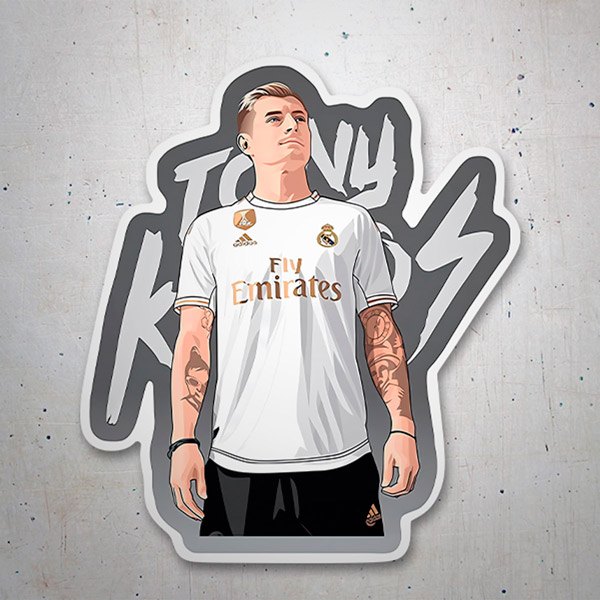 Car & Motorbike Stickers: Toni Kroos