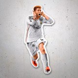 Car & Motorbike Stickers: Sergio Ramos celebrating goal with Real Madrid 3