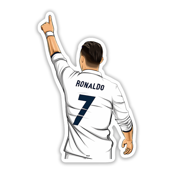 Car & Motorbike Stickers: Cristiano Ronaldo