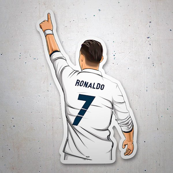 Car & Motorbike Stickers: Cristiano Ronaldo