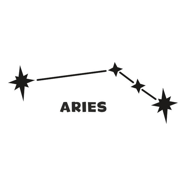 Wall Sticker Aries Constellation | MuralDecal.com