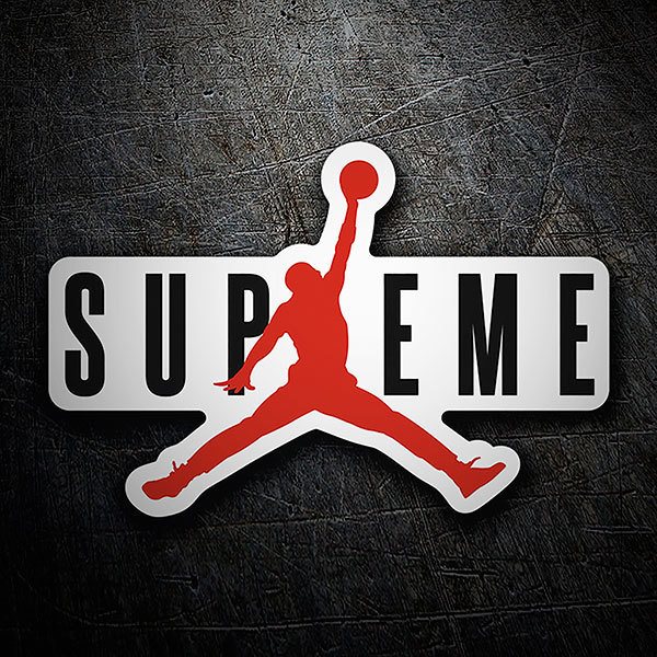 Sticker Supreme Michael Jordan 