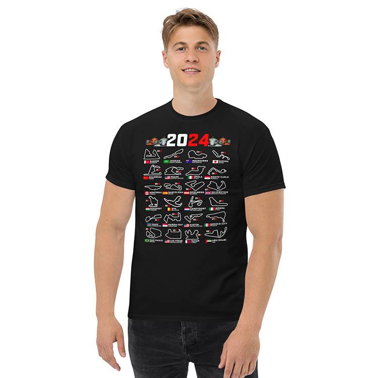 T-shirts: Formula 1 Circuits T-shirt