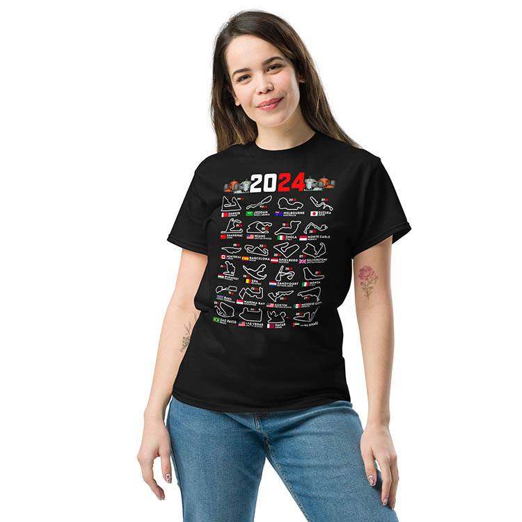 T-shirts: Formula 1 Circuits T-shirt