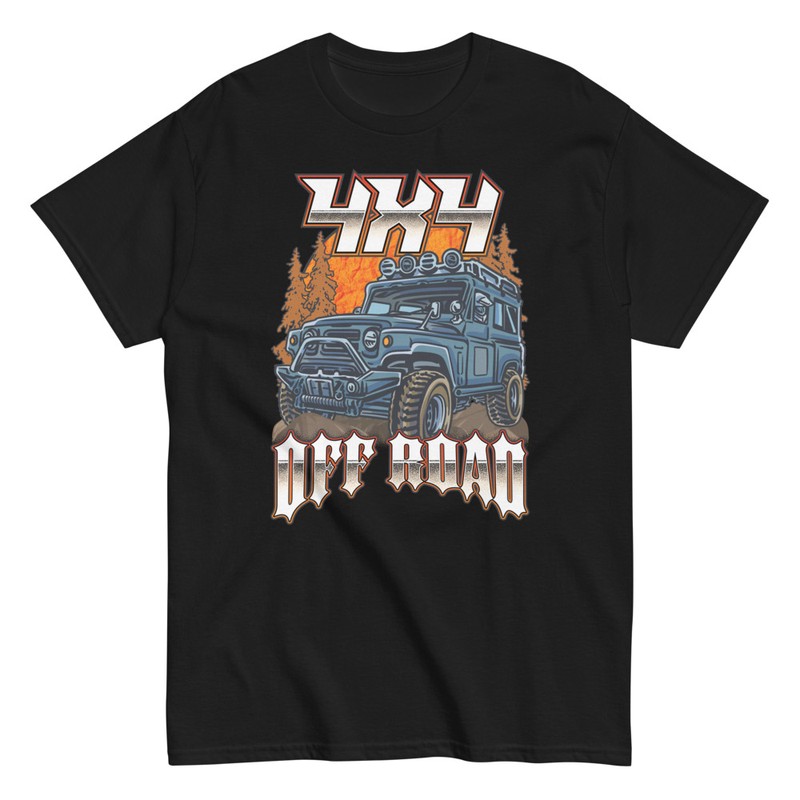 T-shirts: 4x4 Off Road T-shirt for Off-Road Vehicles