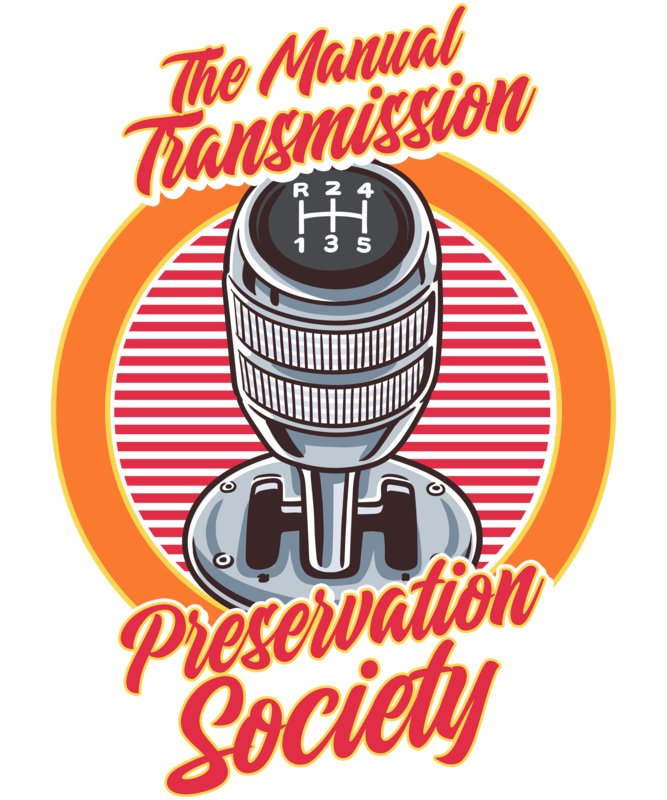 T-shirts: The Manual Transmission Preservation Society