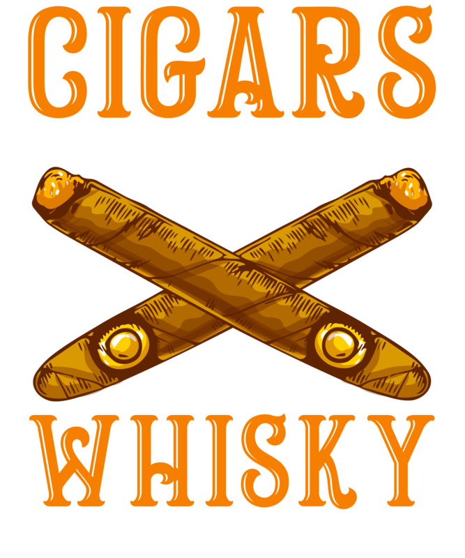 T-shirts: Cigars Solve Problems, Whisky Does the Rest T-Shir