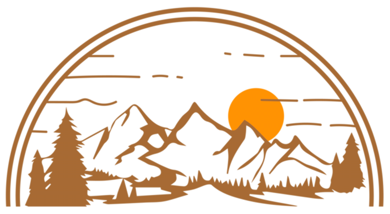 T-shirts: Mountain Skyline and Sunset