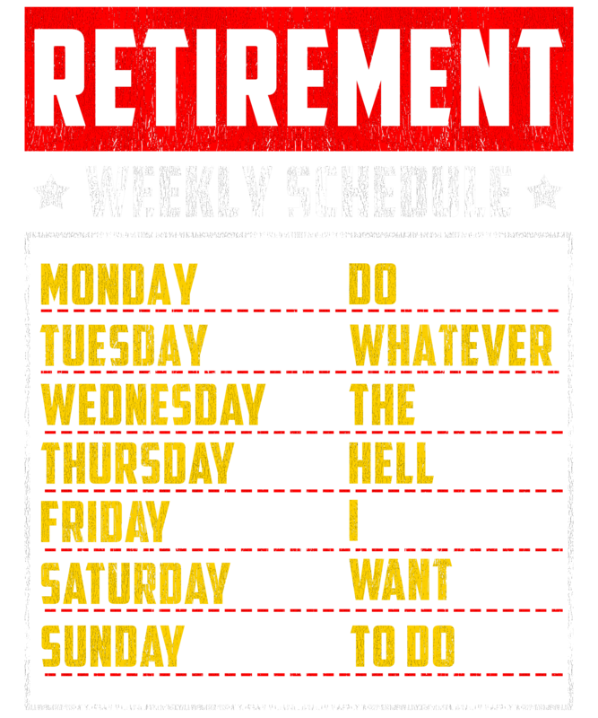 T-shirts: T-Shirt Retirement Schedule