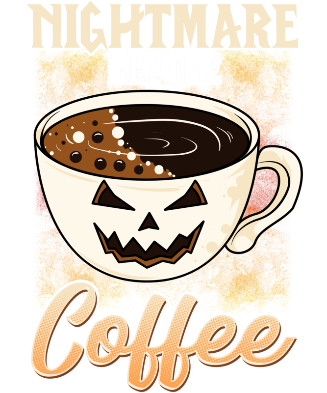 T-shirts: Nightmare Before Coffee Pumpkin Mug