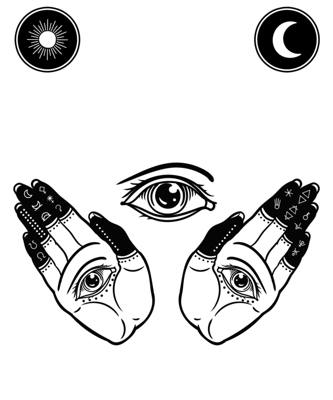 T-shirts: Ouija and Occult Graphic Tee