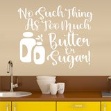 Wall Stickers: No such thing as too much butter on sugar 2