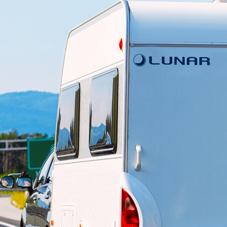 Camper van decals: Lunar