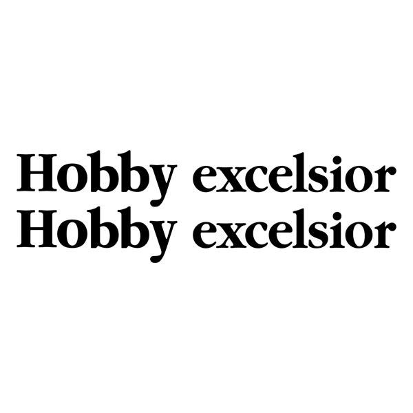 Camper van decals: Hobby excelsior