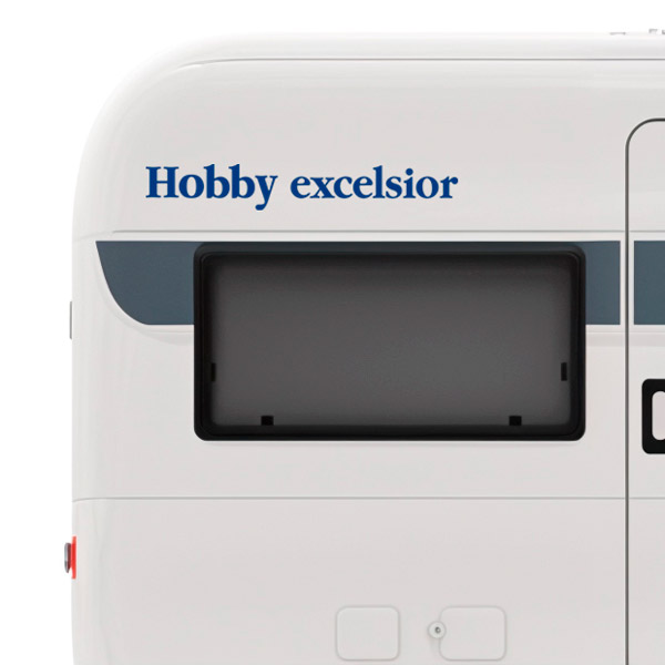 Camper van decals: Hobby excelsior