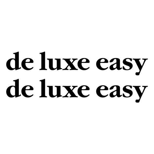 Camper van decals: De luxe easy