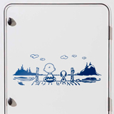 Camper van decals: Snoopy Landscape 2