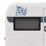 Camper van decals: Wild flowers 2