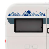 Camper van decals: Mountain landscape 2 2