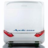 Camper van decals: Camper decal Lunar Apolo 2000 2