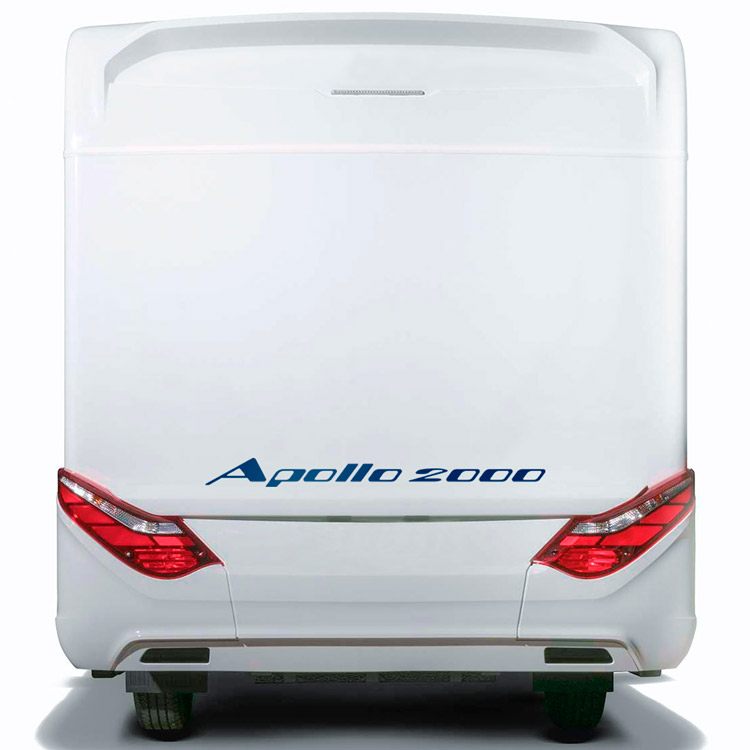 Camper van decals: Camper decal Lunar Apolo 2000