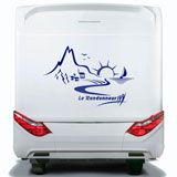 Camper van decals: Landscape Rapido 2